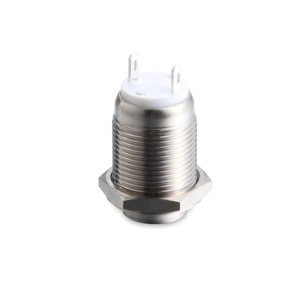 Druckschalter Mehrfarbig 250V Wasserdicht Metall 12mm Druckschalter Momentan