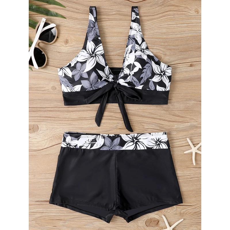 2026 High Waist Bikinis Women Sports Swimwear Print Bathing Suit Female Padded Beach Wear Bathers Swimming Swimsuit Summer