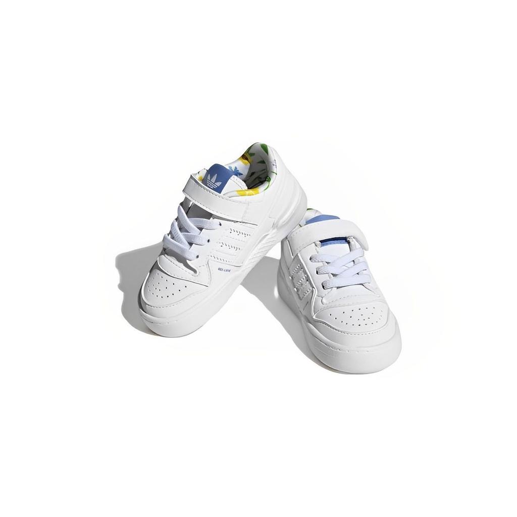 Adidas Forum Low I Save The Bees Baby Sneakers White Cloud-White Blue-Fusion HP6247