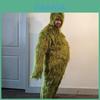 Macacão Monstro Cabeludo Verde Grinch Fantasia Cosplay de Alta Qualidade Para Todas as Idades