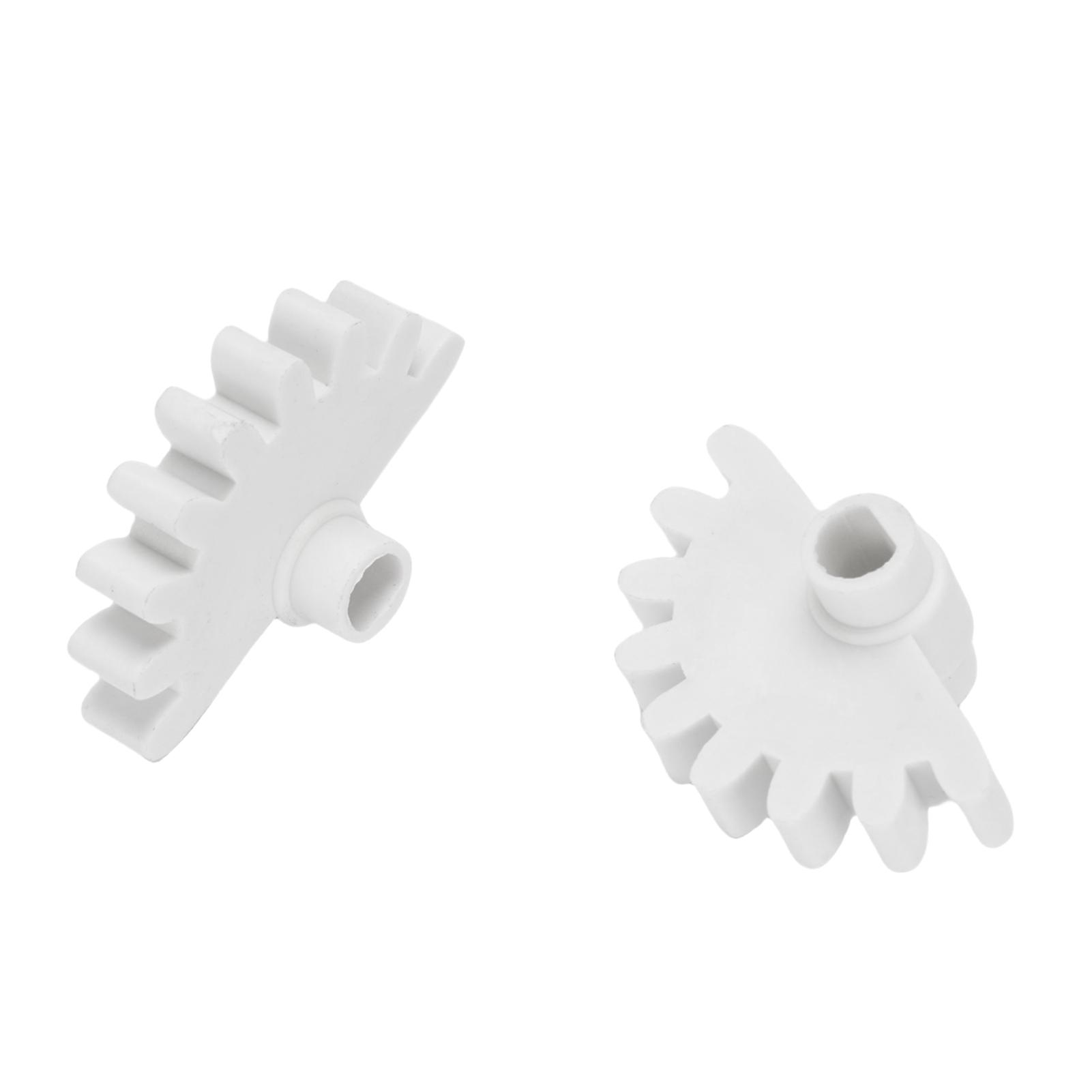 

2 Pcs Mini Split AC Grille Gear Reinforced Part 9319292014 Air Conditioner Heater Grille Gear Reinforced Part White