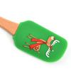 Silicone Spatula Wooden Handle Silicone Scraper Integrated Scraper With Wooden Handle Decorating Spatula Holiday Cute Pan