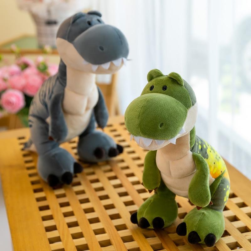 Cute Dinosaur Brother Plush Toy For Kids Soft And Cuddly Stuffed Animal Wholesale Birthday Gift