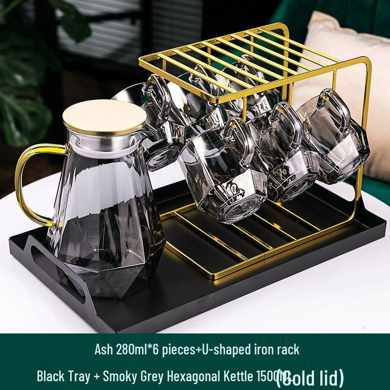 Jiakangming Heat-Resistant Glass Tea and Water Set