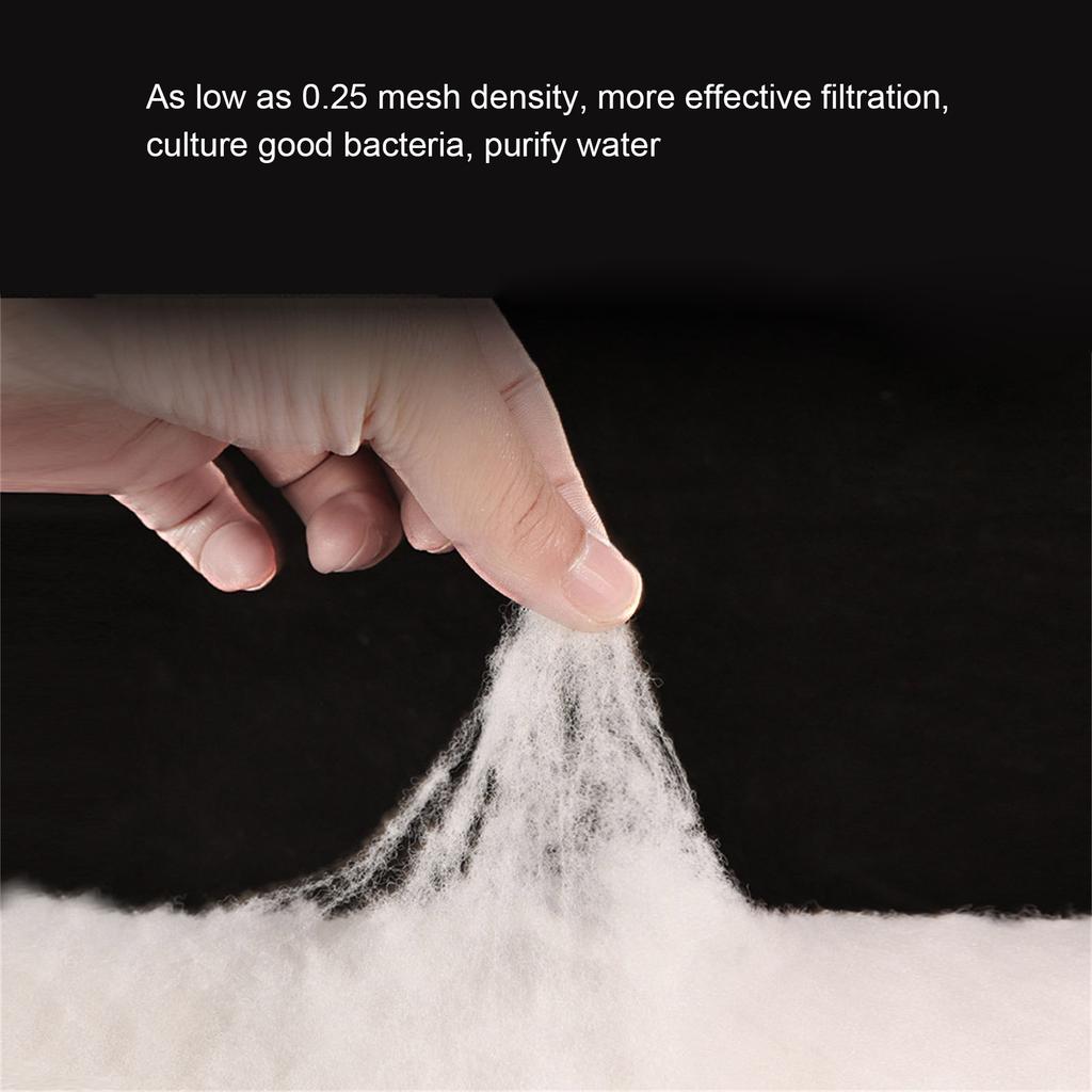 Aquarium Filter Cashmere Cotton Easy Tear Filtration System Filter Cotton Fishtank Water Purification System Efficient