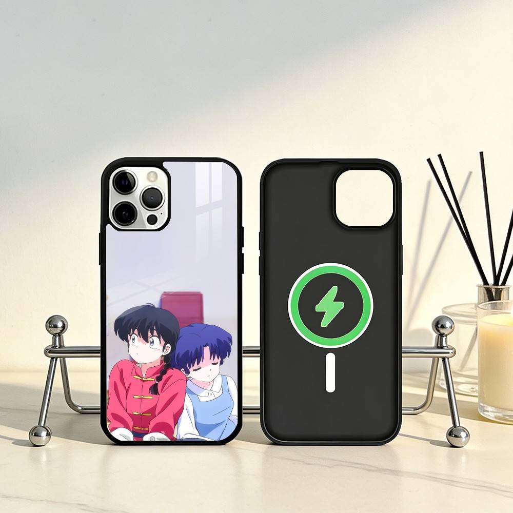 

Comics R-Ranma 1-2 Phone Case For iPhone17,16,15,14,13,12,11 Plus,Pro Max Magnetic For Magsafe Wireless Charging iPhone17Air