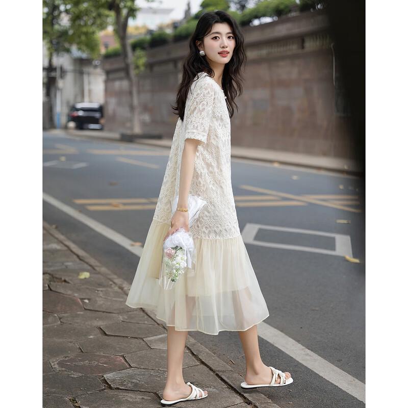 

Платье для куклы Demana с вышивкой M