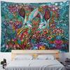 Black Panther Tapestry psychedelic Animal Wall Hanging Bohemian Mysterious Hippie Background Poster Fabric Hanging Painting