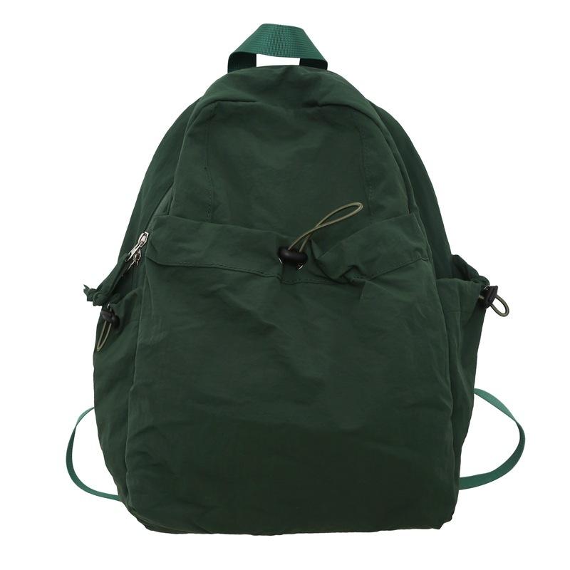 

Нейлоновый рюкзак для школьников зелёный