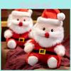 Whimsical 25cm Santa Plush Toy Soft And Cuddly Ideal For Holiday Gift Giving