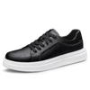 European Station Men's Versatile Skate Shoes: Lightweight Luxury, Breathable Autumn Flats, Cowhide Sports Shoes