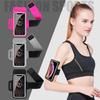 Universal 6.5" Sweatproof Running Armband for Men & Women - Outdoor Sports Fitness Arm Sleeve & Wristband