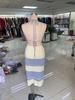 2026 New Style Color Block Knit Stripe Sexy Camisole