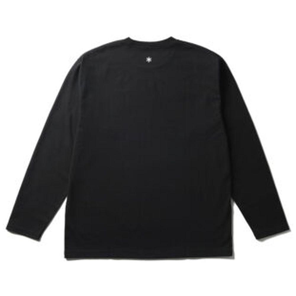 Snow Peak L S T ShirT New STandard Logo bLack nSd TS 25au005 [m Size]