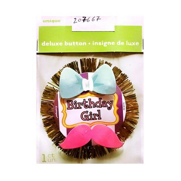 Unique Party Geburtstags-Mädchen-Party-Abzeichen