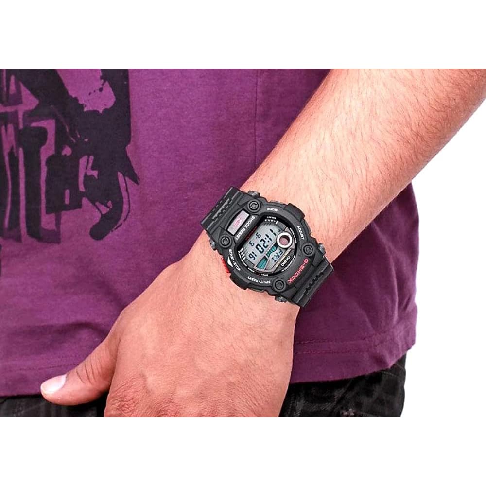Casio G-Shock G-7900-1 Black Tide Graph Moon Data Men's Watch