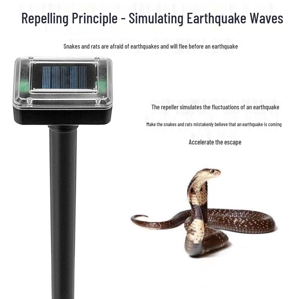 Ultrasonic Solar Animal Repeller for Birds, Rodents, Weasels, and Snakes