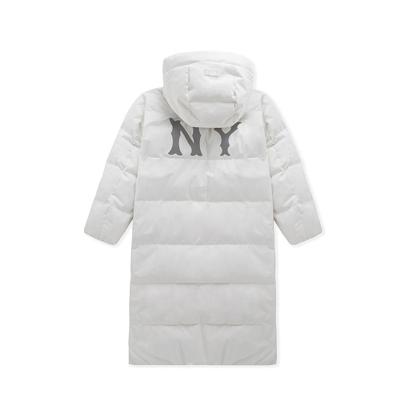 

New MLB New York Yankees Basic Collection FW24 Down Jacket Unisex Cream 3ADJB2246-50CRS M