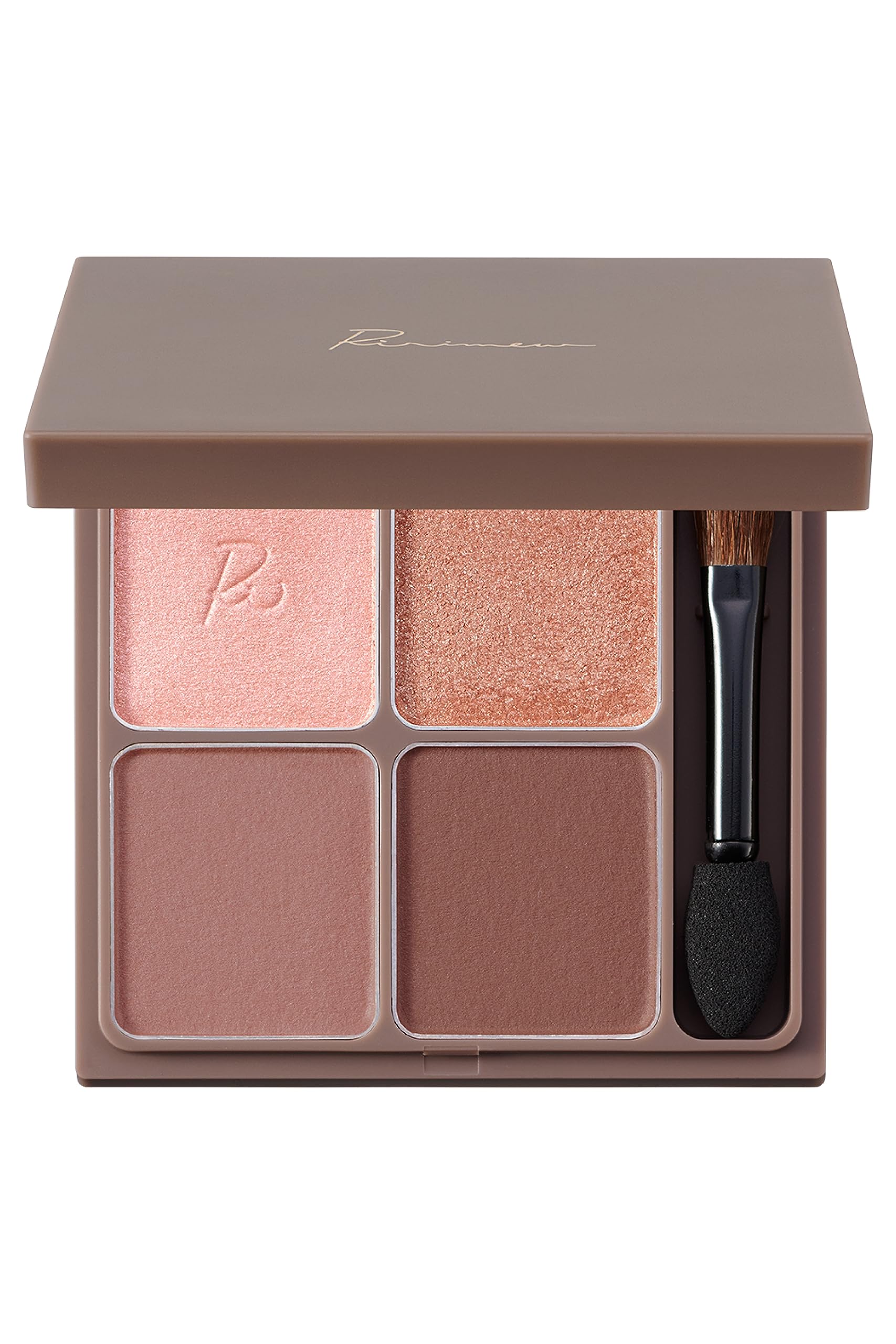 Палетка теней для век Ririmew Mirror (04 Нежный персик)