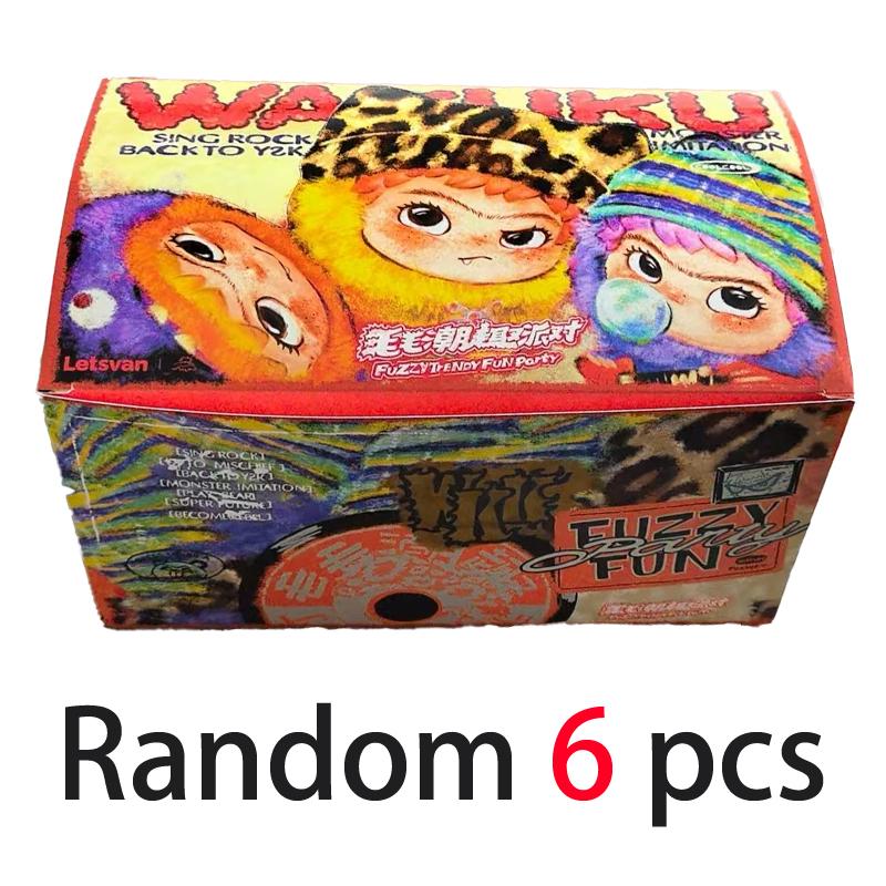 Nieuw Origineel Wakuku V2 Vos Konijn Trick Or Treat Serie Mysterie Box Modetrend Speelgoed Wakuku Schattige Vinyl Hanger Pop Cadeau