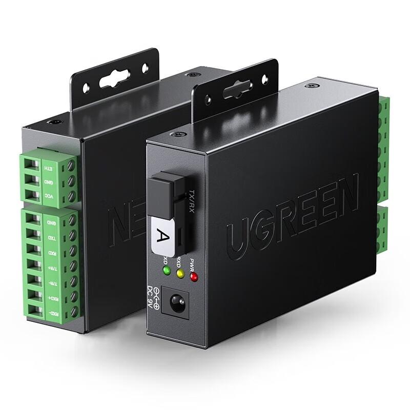 UGREEN RS422 to Fiber Optic Transceiver