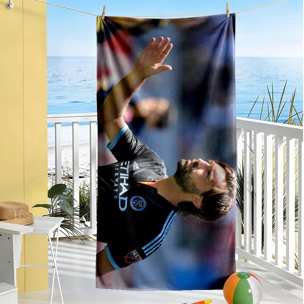 Player Action Field Beach Towel Super Soft Microfiber Quickdry Fabric Comfortable Lightweight