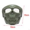 Skull Goggles Protective Full Face Mask for Riding Skiing Snowing Party