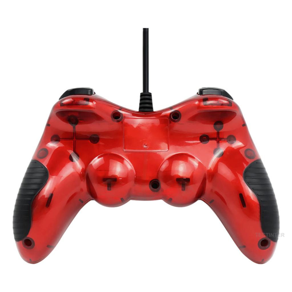 Game Controller USB Wired Double Player Handheld Gamepad for Computer PC Windows Joystick