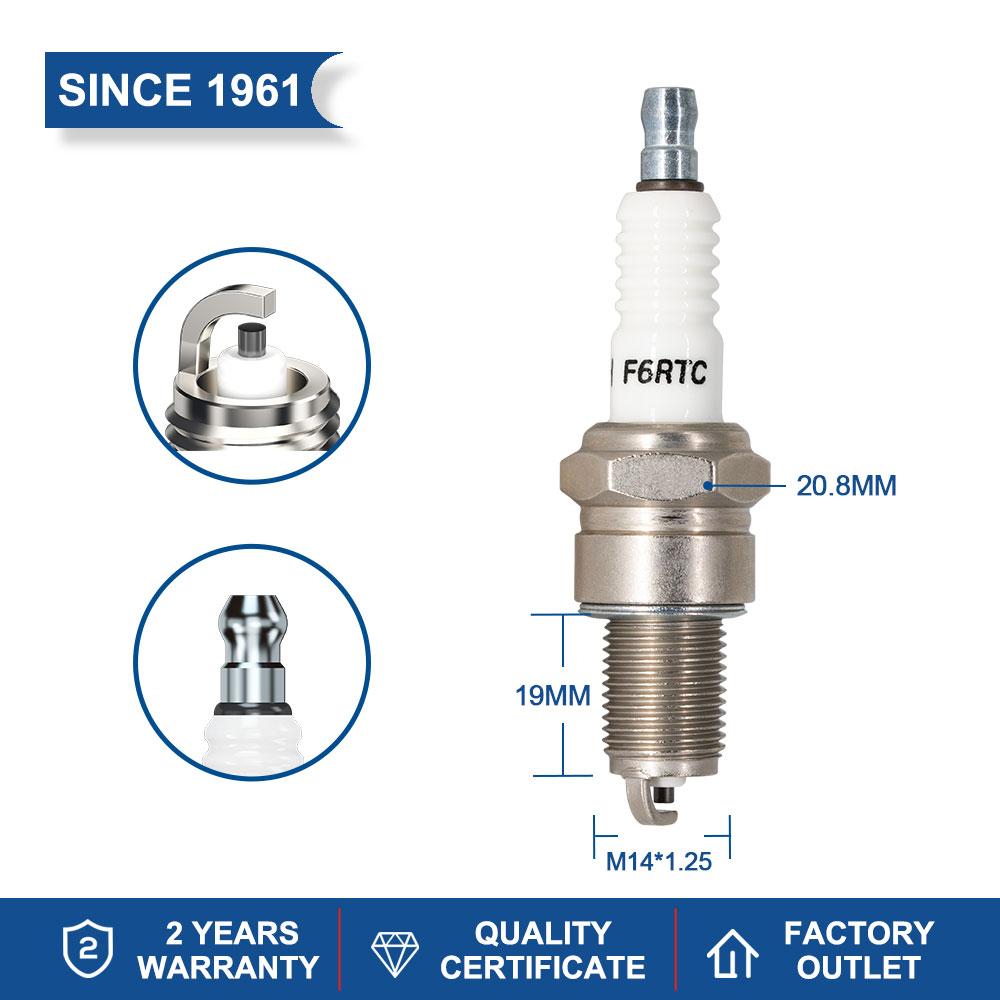 

Гарячий Розпродаж Нові Автомобільні Товари Свічки Запалювання F6RTC F5RTC F7RTC F8RTC Заміна для BPR5ES/BPR6ES/BPR7ES/BPR8ES Оригінальні Свічки Запалювання 4 pieces F6RTC