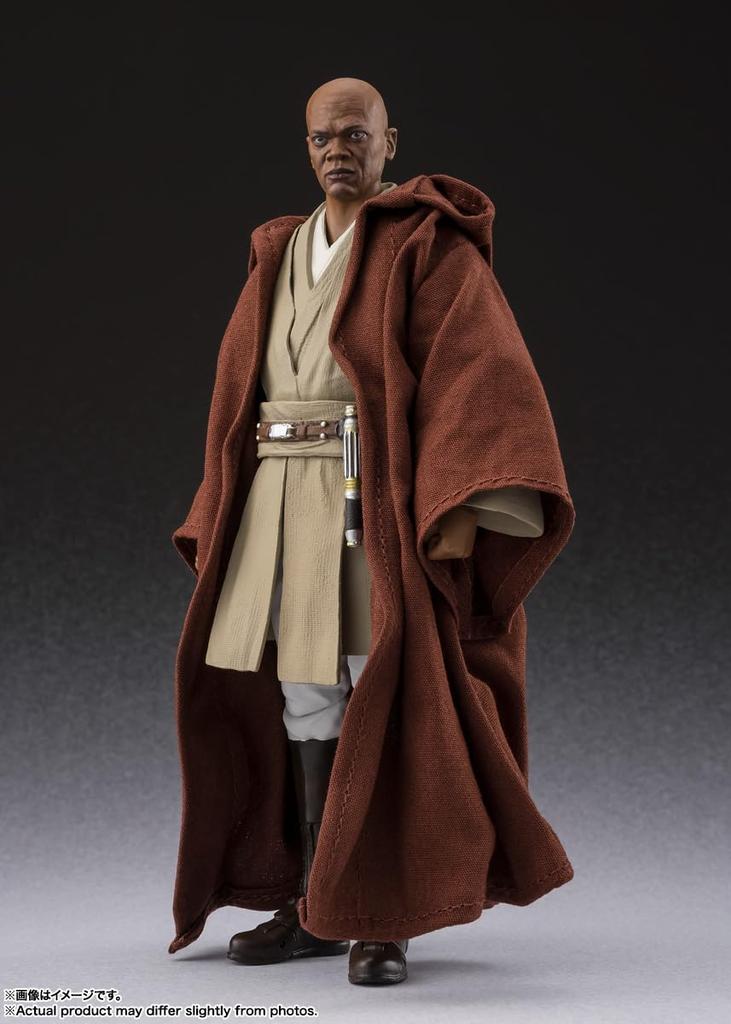 TAMASHII NATIONS Star Wars Episode Revenge of the Sith Mace Windu Revenge of the 150mm PVC ABS Fabric Painted Articulated Figure S.H.Figuarts III