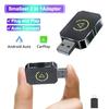 Mini Wired To Wireless Carplay Adapter, Android Auto, AI Box, Plug and Play Dongle, Bluetooth 5.0, WiFi, Type C, USB Port