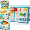 Educational Magnetic Fraction Book With Water Pen For Kids Learning And Math Practice