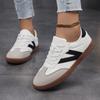 Large size autumn and winter new casual flat shoes sports versatile sports board shoes white shoes women