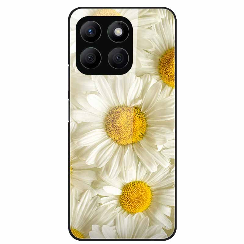 For Honor X8C Case Tempered Glass Hard PC Back Shell for Honor X8C 4G Phone Cases Bumper Covers for HonorX8C X 8C Fashion Shells
