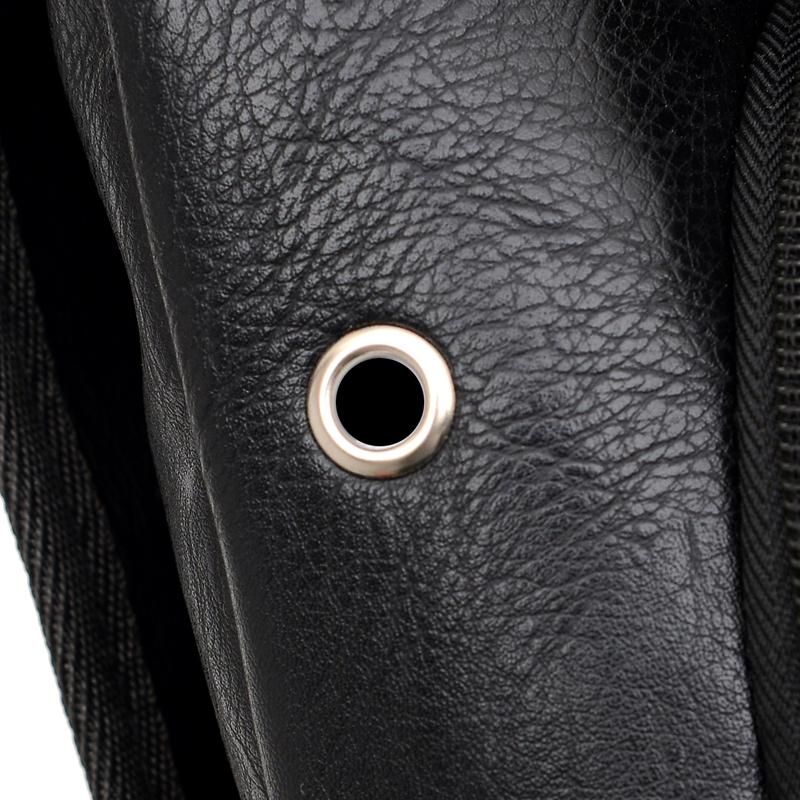 Simple and Fashionable Casual Solid Color PU Multifunctional USB Charging Zipper Man's Chest Bag Crossbody Bag for Commuting