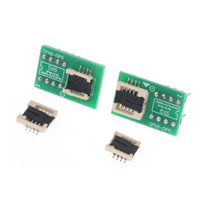 DFN8 WSON8 MLF8 MLP8 QFN8 To DIP8 Adapter 6*5mm 6*8 IC Chips Socket For CH341A TL866ii Plus RT809H/F T48 T56 EZP2025 Programmer