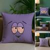Southpark Towelie Pillow Case Anti-dustmite Pillowcase Invisible Zipper Silky Short Plush Sofa Cushion Cover