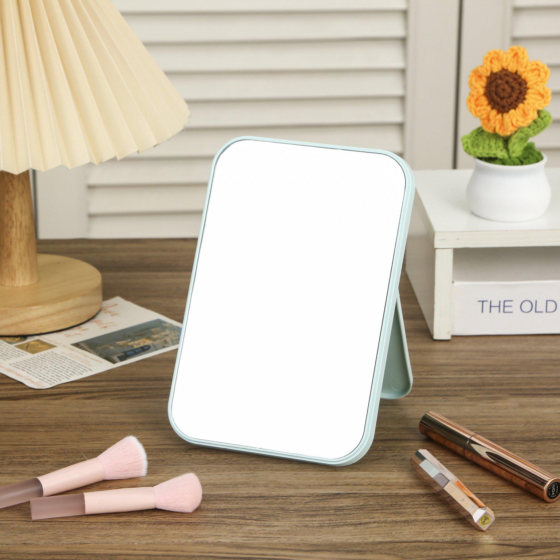 Portable High-Definition Folding Makeup Mirror - Desktop and Pocket Size