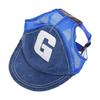 Outdoor Sports Hat with Ear Holes Pet Hat for Small Large Dogs Dog Accessories Adjustable Sunscreen Dog Hat Baseball Cap