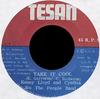 7inch Record KENNY LLOYD 3  CYNTHIA RICHARDS   Take It Cool NONE Tesan 1975 Jamaica Reggae Ska  Dub Used
