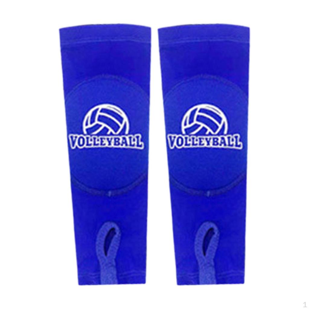 2 Pieces Volleyball Arm Sleeve Gloves Brace Protectors Warmers Basketball Wrist Support for