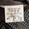 Burberrys Sanyo Shokai Made in Japan Check Pattern Linen Blend Wool tailored jacket Men's Used