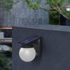 Auto on/Off Solar Wall Light IP65 Waterproof Wall Mounted Outdoor Solar Wall Lamp Sturdy RGB Color Changing Solar Induction Lamp
