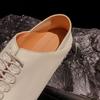 Fashion Women's new spring and summer square toe soft sheepskin retro elastic band comfortable low heel plus size fashion single shoe