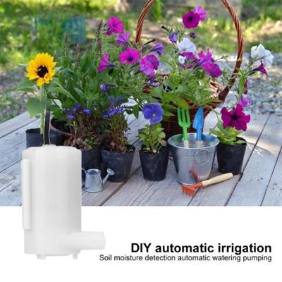 Kit de módulo de bomba con Sensor de humedad del suelo, sistema de riego automático DIY