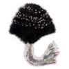 Cute little jelly bean plush bucket hat women's winter warm thickened knitted wool hat windproof and cold ear hat