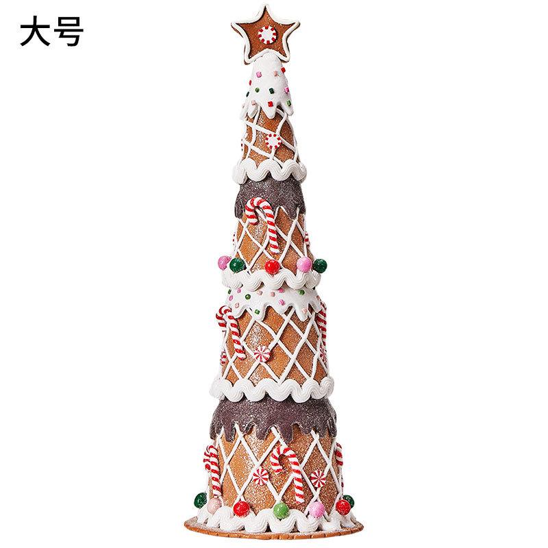 2026 Candy Christmas Tree Decoration Gift Soft Clay Fairy Tale Fantasy Desktop Decorations Ornaments Hot Xmas Mini Ornaments