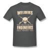 Geek Skull Tshirt 3d Print Leisure 100 Cotton Short Sleeve Father T Shirt Novelty Tees Top Quality Clothing Welders Engineers