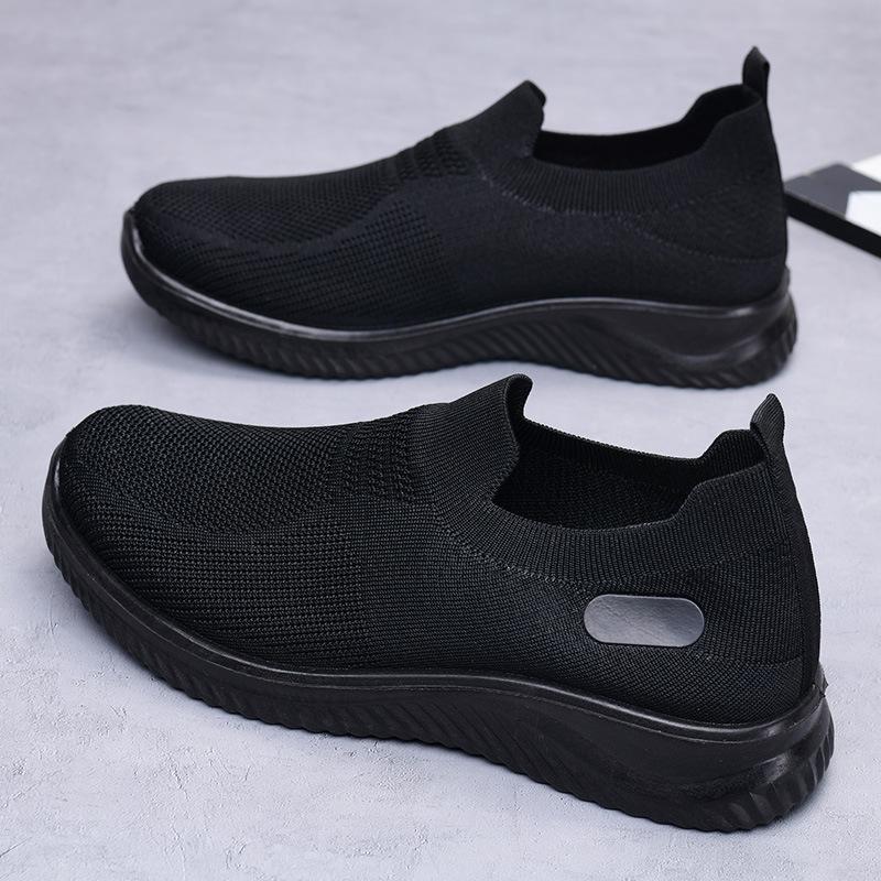 Fashion Men's casual shoes 2025 summer sports shoes with soft soles anti slip and breathable old Beijing cloth shoes for men