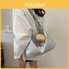 Trendy Women's Tote Bag With Retro Street Style For 2024 Spring